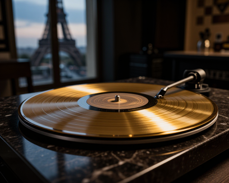 Gold Record in Paris