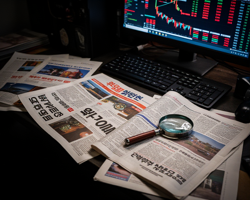 Journalist's desk investigation