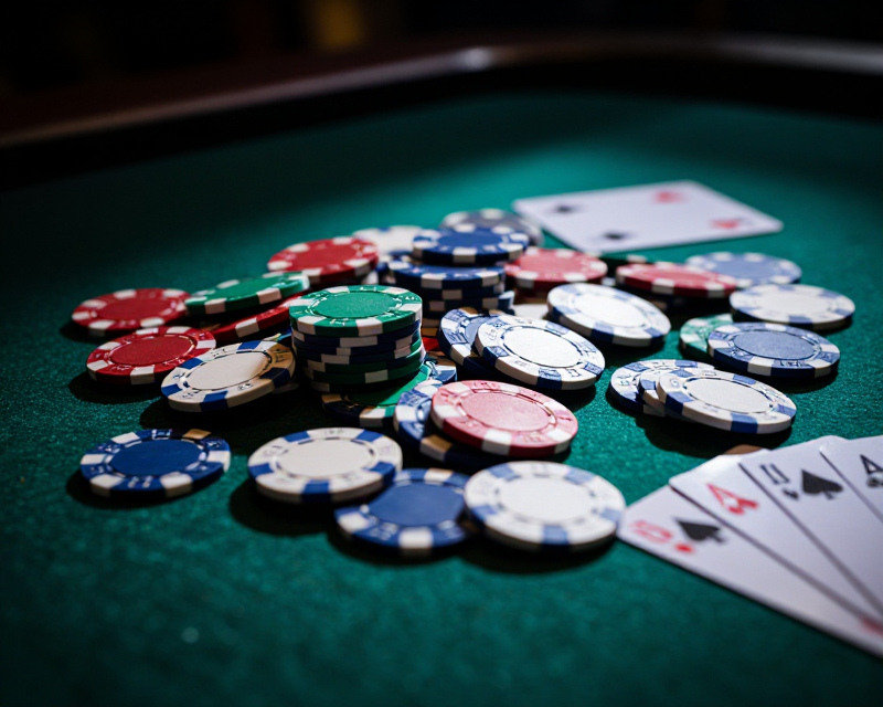 Cinematic Casino Atmosphere