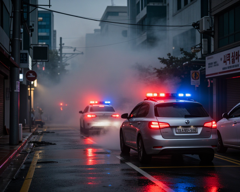 Seoul Urban Fire Scene