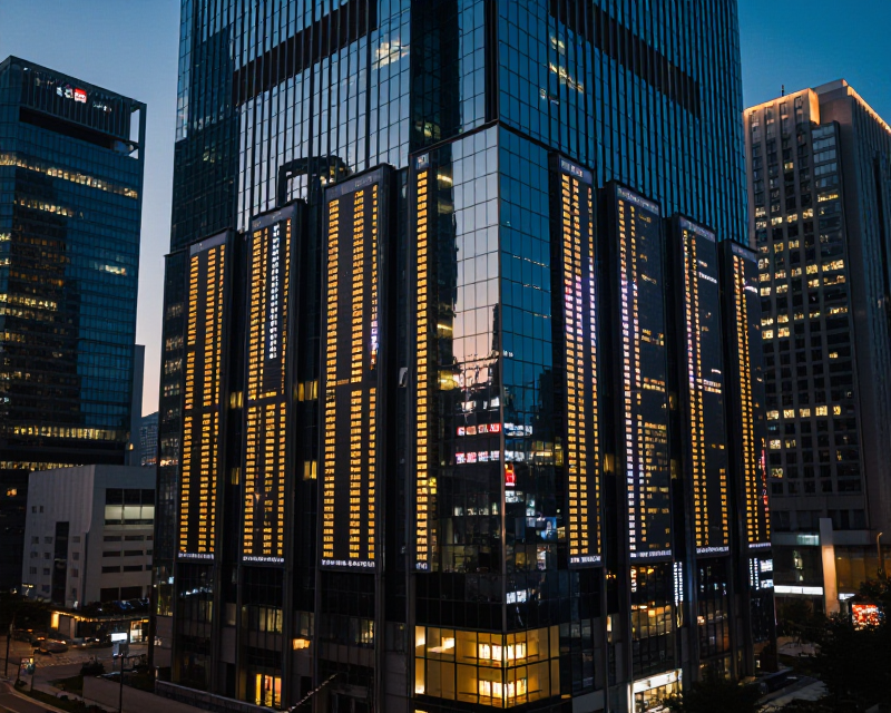 Financial District at Dusk