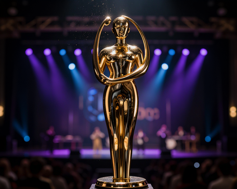 Cinematic Award Trophy