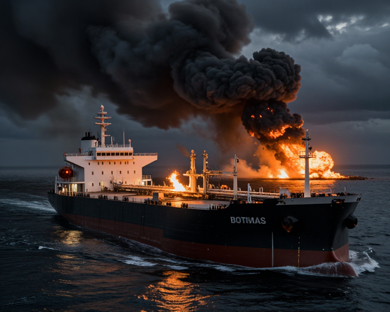 War tension in Strait of Hormuz