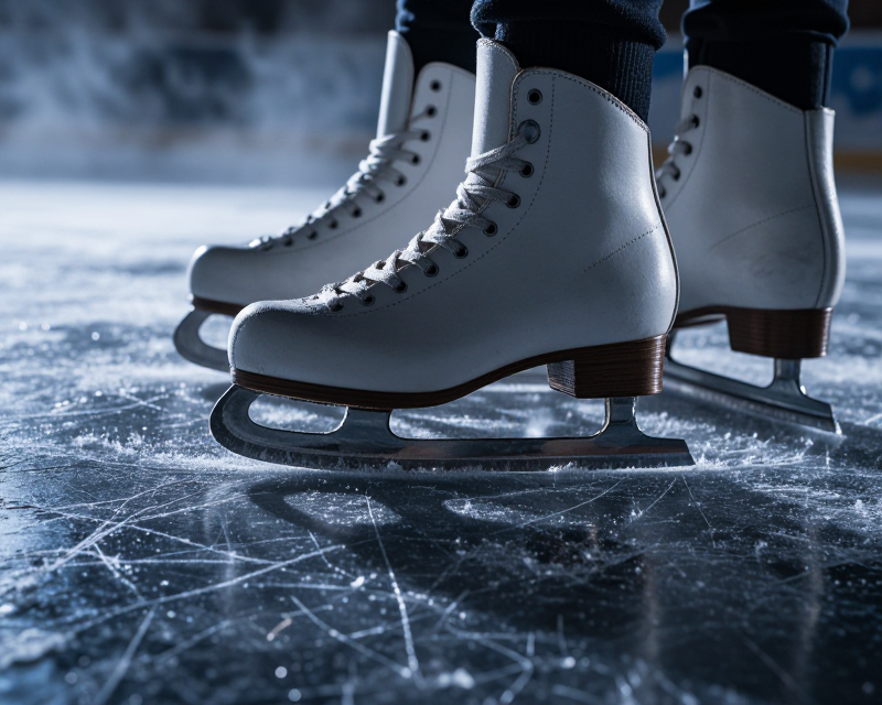 Ice Skating Transition