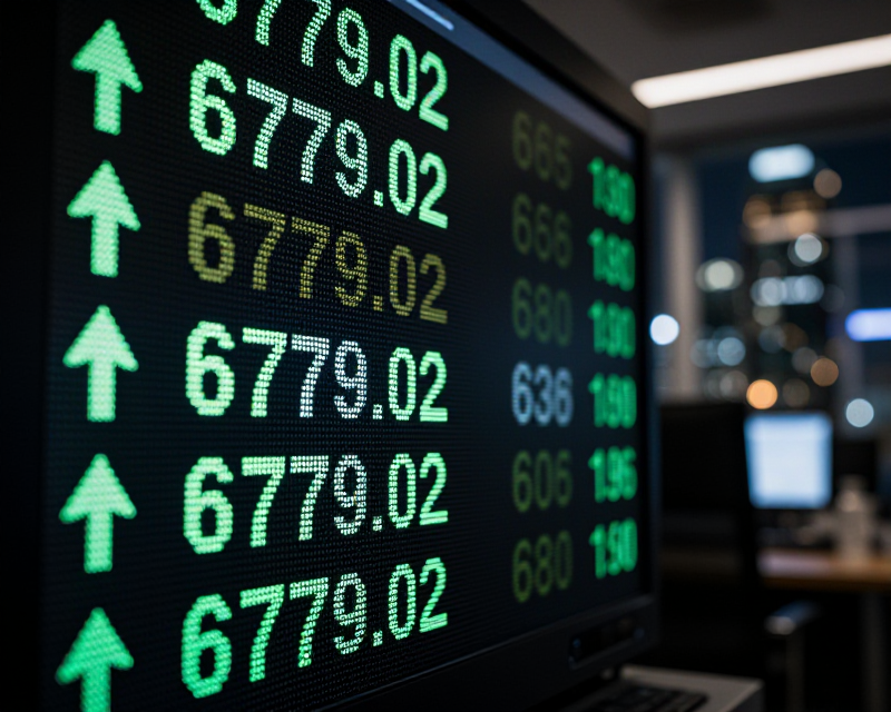 Rising KOSPI Index