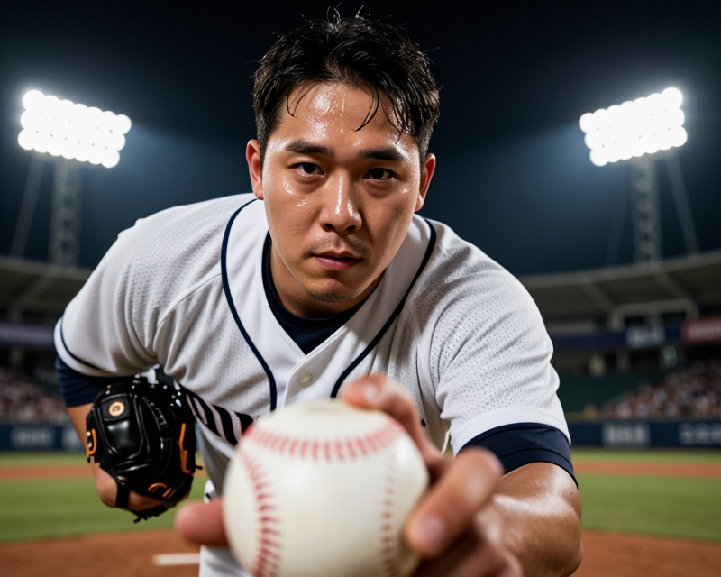 South Korean Baseball Ace