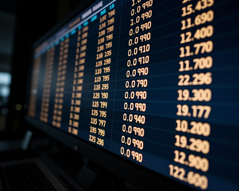 Financial Data Screen
